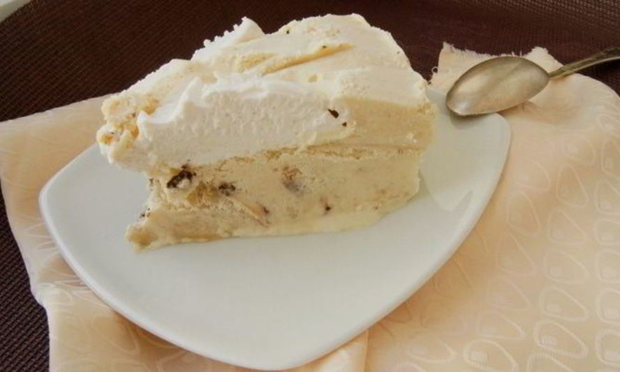 Рецепт кофейного торта-мороженого