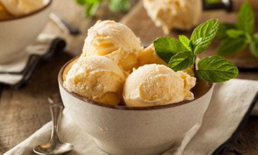 Рецепт мандаринового мороженого со сгущенным молоком