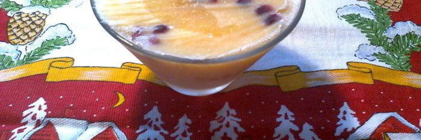 Мандариновое мороженое