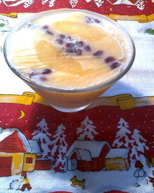 Мандариновое мороженое