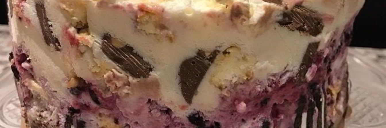 Молниеносный торт-мороженое