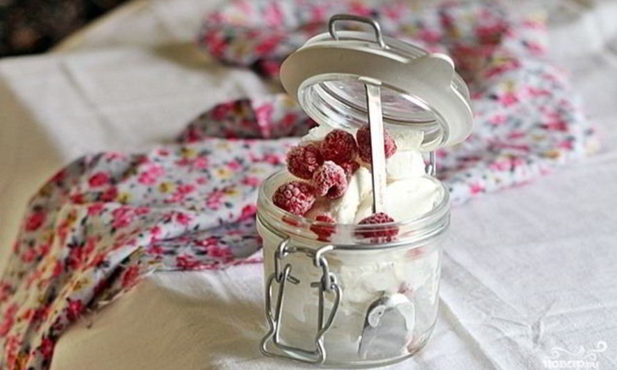 Рецепт мороженого без яиц