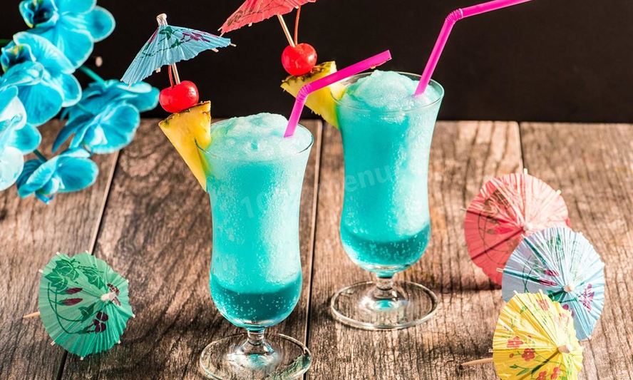 Рецепт мороженого блю кюрасао