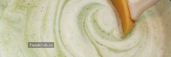 мороженое из базилика