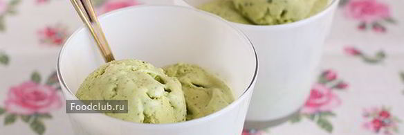 мороженое из базилика