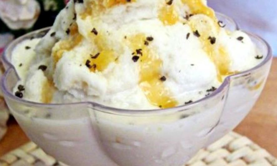 Рецепт мороженого из зеленого чая с мятой и корицей