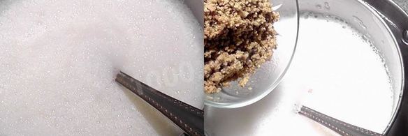 мороженое на сливках с фисташками