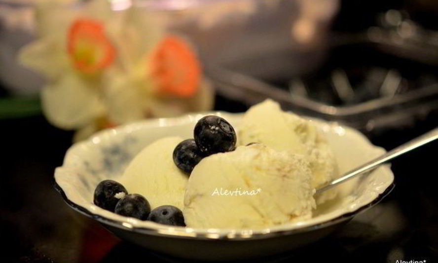 Рецепт мороженого рикотта на меду