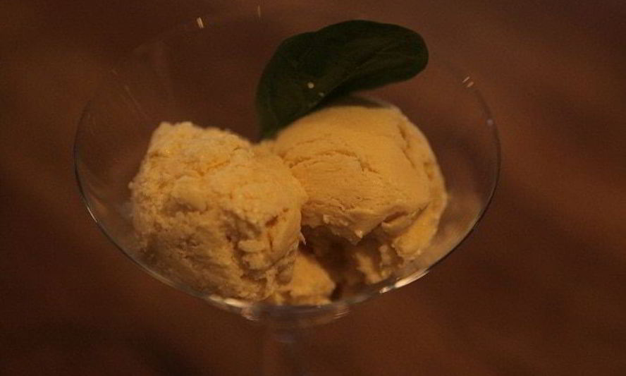 Рецепт мороженого с базиликом и лимоном