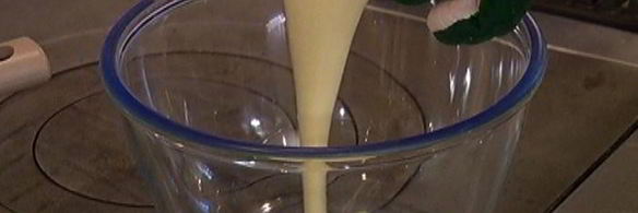 мороженое с базиликом и лимоном