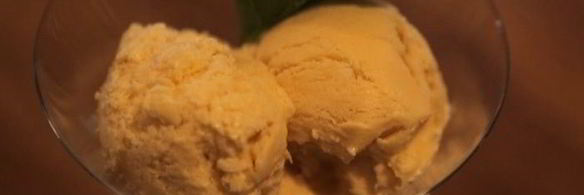 мороженое с базиликом и лимоном