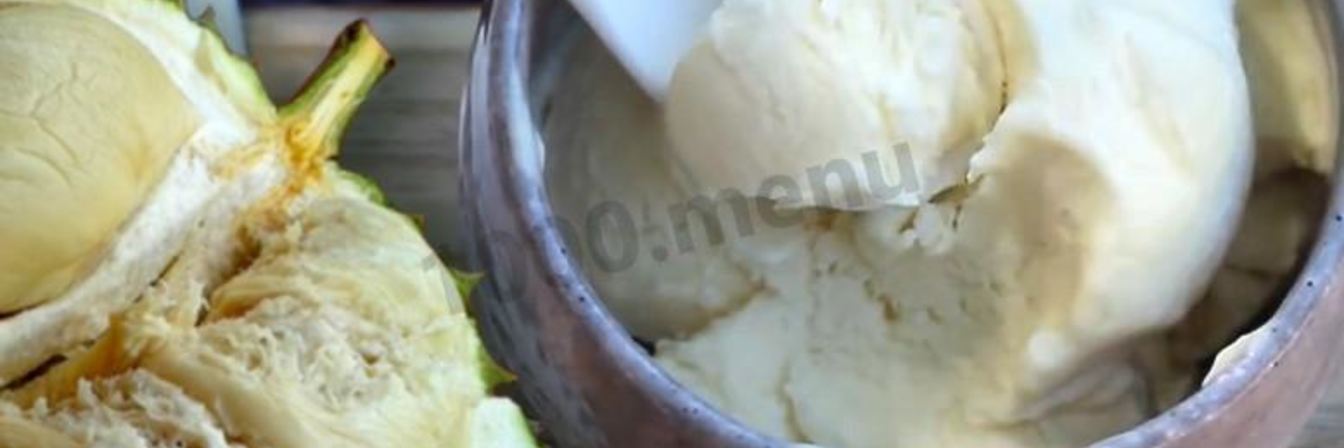 Мороженое с дурианом