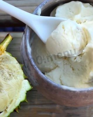Мороженое с дурианом