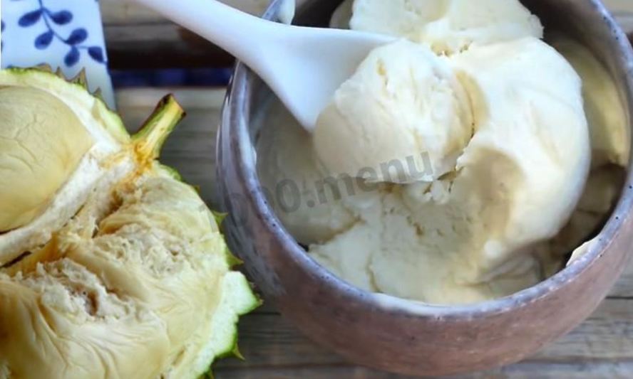 Рецепт мороженого с дурианом