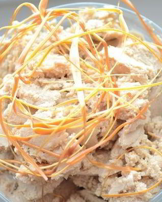 Мороженое с карамелью