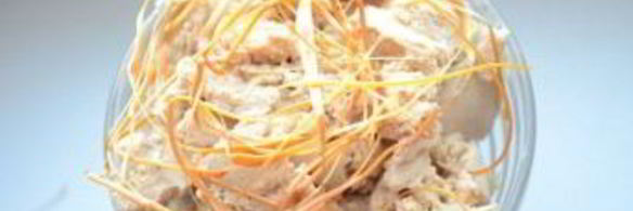 мороженое с карамелью