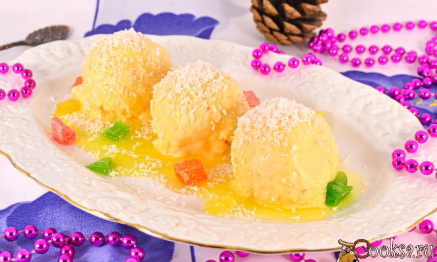 Рецепт мороженого с хурмой