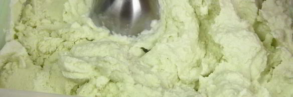 мороженое с мятой и шоколадом