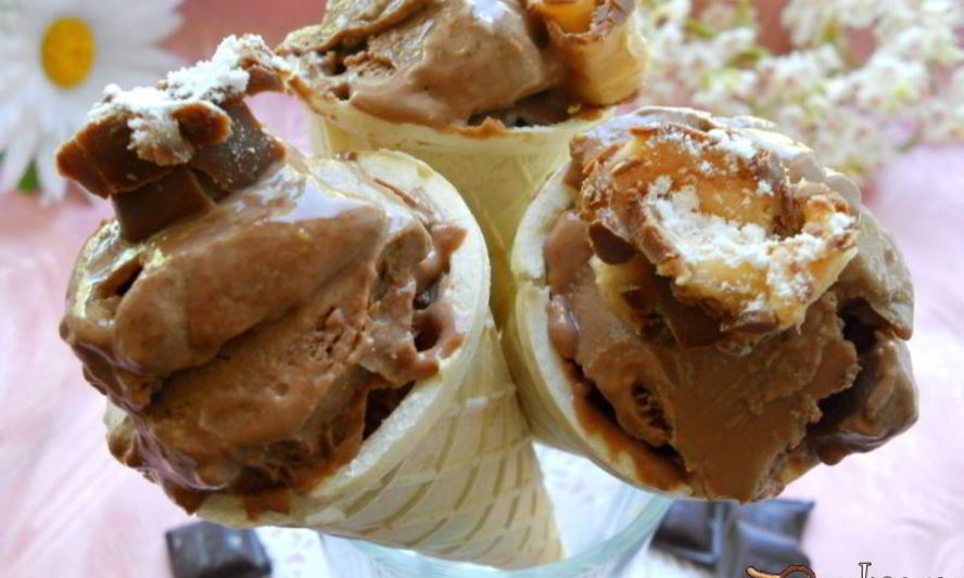 Рецепт мороженого шоколадного