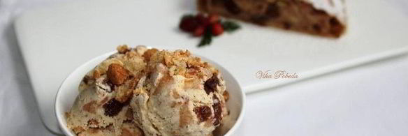 мороженое со вкусом яблочного штруделя