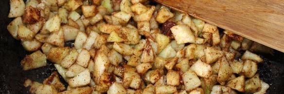 мороженое со вкусом яблочного штруделя