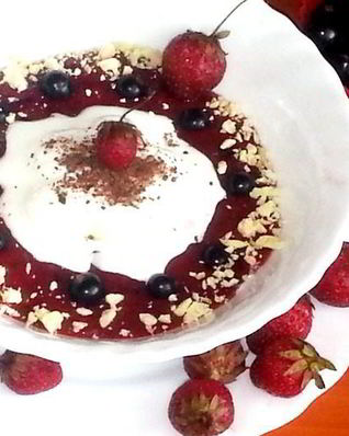 Мороженое в ягодном раю