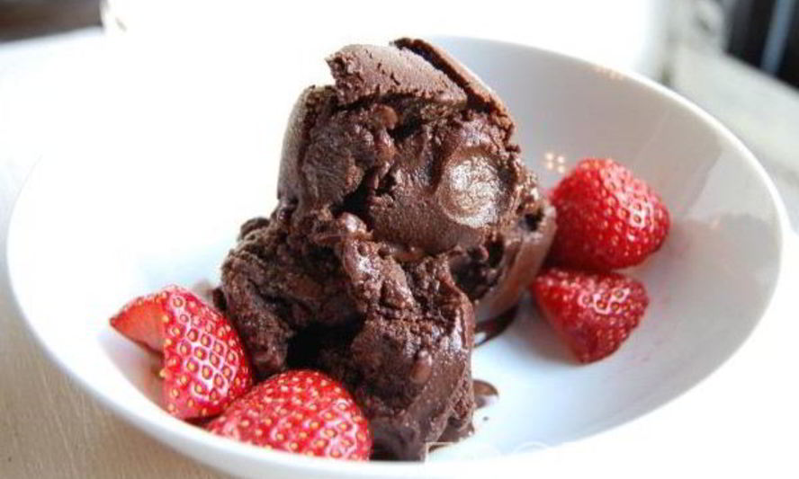 Рецепт постного шоколадного мороженого