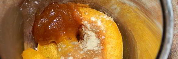 пряное мороженое с тыквой