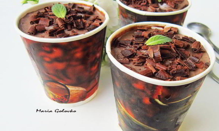 Рецепт шоколадна-мятного мороженого