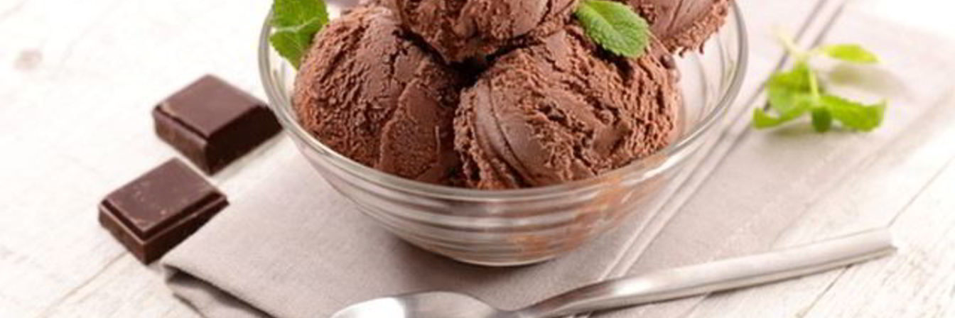Шоколадное мороженое