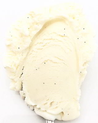 Сливочное мороженое с ванилью, ромашкой и бадьяном