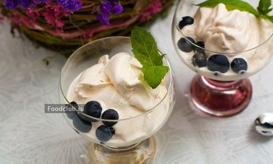 Рецепт сливочного мороженого