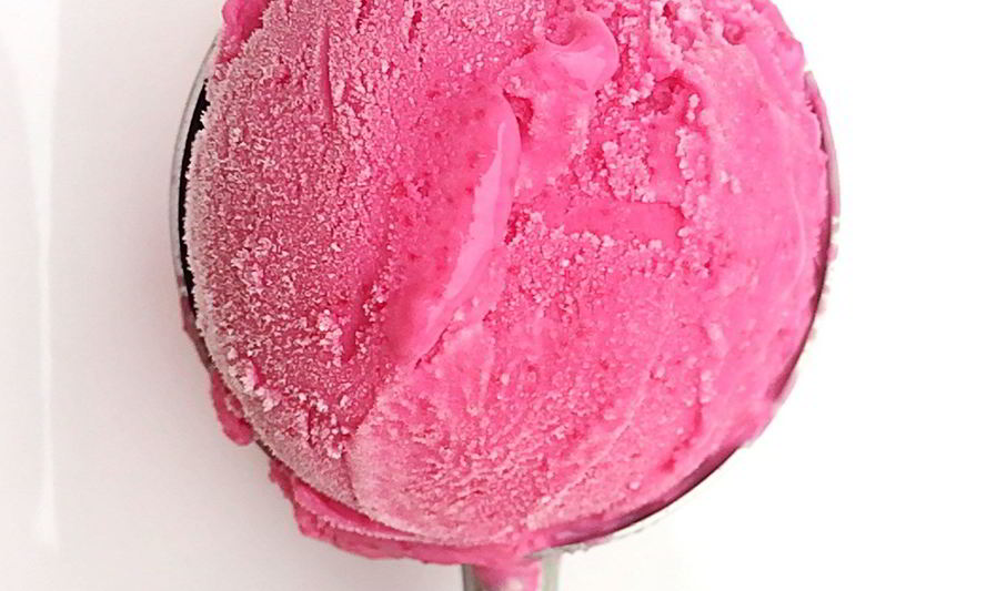 Рецепт свекольного мороженого с апельсиновой цедрой