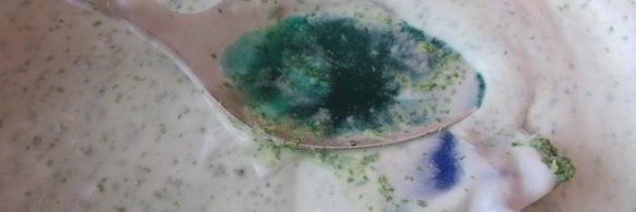 торт-мороженое арбуз