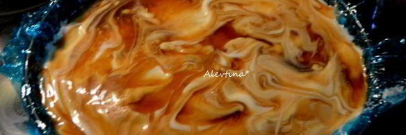 торт-мороженое с ирисовым соусом