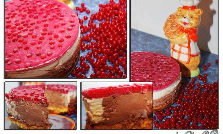 Рецепт торта-мороженого смородинка