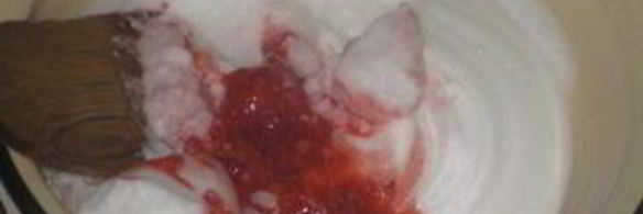 творожно-клубничное мороженое