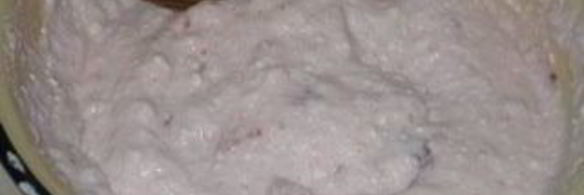 творожно-клубничное мороженое