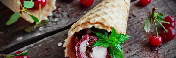 вишневое мороженое