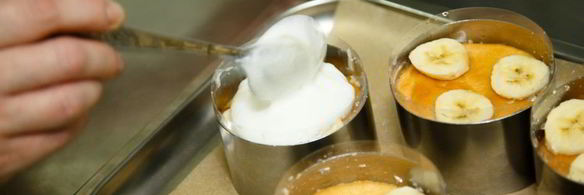 банановый мусс