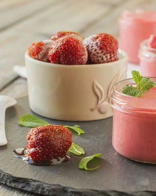 Клубничный мусс