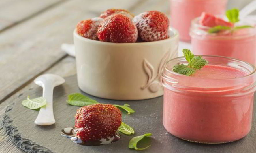 Рецепт клубничного мусса