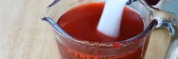 клюквенный мусс