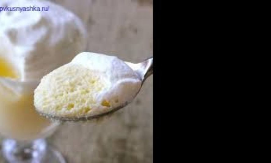 Рецепт лимонного мусса