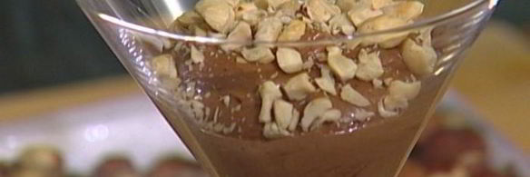 шоколадный мусс с фундуком