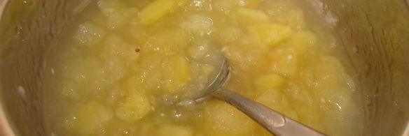 яблочный мусс