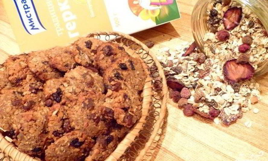 Рецепт мюсли запеченных