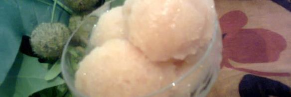 нектариновый сорбет