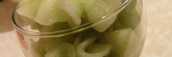 огуречный сорбет