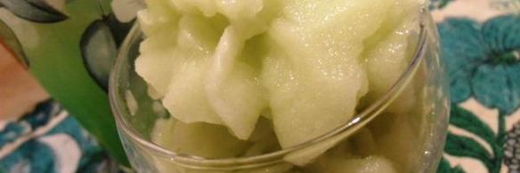 огуречный сорбет